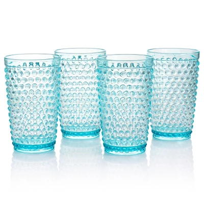 Gibson Home Malone 5 Piece Plastic Pitcher And Tumbler Set In Light Blue 2 Gibson Home Malone 5 Piece Plastic Pitcher And Tumbler Set In Light Blue - Image 2
