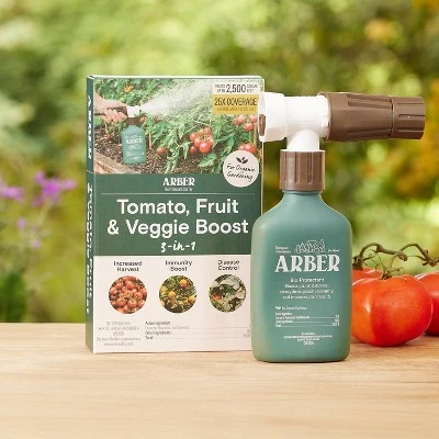 Arber Organic Fruit And Veggie 3-in-1 Boost And Ready To Spray Care Fertilizer 8oz 3 Arber Organic Fruit And Veggie 3-in-1 Boost And Ready To Spray Care Fertilizer 8oz - Image 3