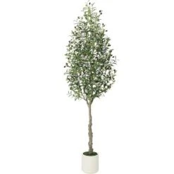 Faux Olive Tree With Moss And Planter Pot, Realistic Olive & Leaves Artificial Tree Tall Plants For Home Yard Office Decor Indoor Outdoor 23 Faux Olive Tree With Moss And Planter Pot, Realistic Olive & Leaves Artificial Tree Tall Plants For Home Yard Office Decor Indoor Outdoor -D'Eco Store GUEST 030e2c60 6a4e 4613 94e2 8d0749f6a2ce