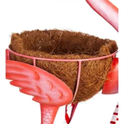 Evergreen 39"H Metal Winter Flamingo Planter W/Santa Hat 11 Evergreen 39"H Metal Winter Flamingo Planter W/Santa Hat -D'Eco Store GUEST 03ababdb 30f8 42b4 b3ba d71e0a2d283f