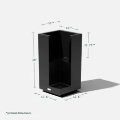 Veradek Block Series Pedestal Planter