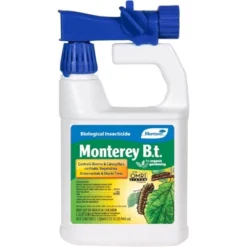 Monterey Bacillus Thuringiensis Biological Insecticide, Organic RTS, 32oz