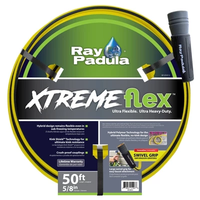Ray Padula XtremeFlex Ultra Flexible 50ft Heavy Duty Hybrid Garden Hose: Leak-Resistant, Comfi-Grip 7 Ray Padula XtremeFlex Ultra Flexible 50ft Heavy Duty Hybrid Garden Hose: Leak-Resistant, Comfi-Grip - Image 7