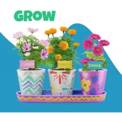Dan&Darci Paint & Plant Stoneware Garden Kit β Paintable Flower Pots With Soil & Seeds, Craft Kit, Gifts For Kids 13 Dan&Darci Paint & Plant Stoneware Garden Kit β Paintable Flower Pots With Soil & Seeds, Craft Kit, Gifts For Kids -D'Eco Store GUEST 08ba065a e5b4 42b3 936b ca86140c6653
