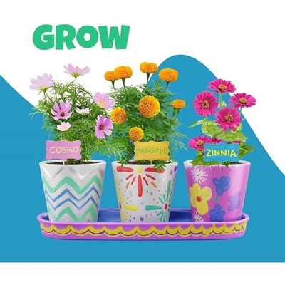 Dan&Darci Paint & Plant Stoneware Garden Kit β Paintable Flower Pots With Soil & Seeds, Craft Kit, Gifts For Kids 5 Dan&Darci Paint & Plant Stoneware Garden Kit β Paintable Flower Pots With Soil & Seeds, Craft Kit, Gifts For Kids - Image 5