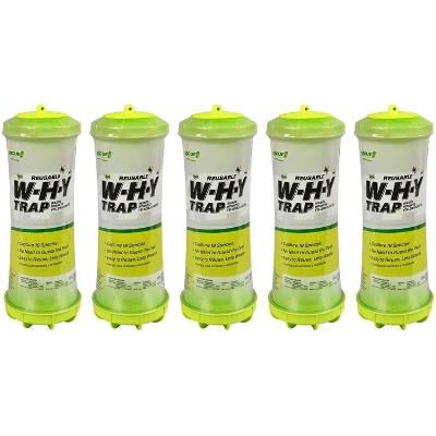 RESCUE! WHY Trap For Wasps, Hornets, & Yellowjackets � Hanging Outdoor Trap - 5 Traps 8 RESCUE! WHY Trap For Wasps, Hornets, & Yellowjackets � Hanging Outdoor Trap - 5 Traps - Image 8