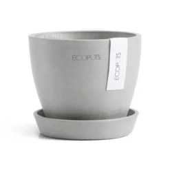 Ecopots Antwerp Mini Durable Modern Round Indoor/Outdoor Recycled-Based Composite Flower Pot Planter 17 Ecopots Antwerp Mini Durable Modern Round Indoor/Outdoor Recycled-Based Composite Flower Pot Planter -D'Eco Store GUEST 0966ade7 4066 4b70 ac00 63b4046c2340