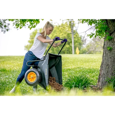 Polar Trailer Cub Cart, Heavy-Duty Utility Wheelbarrow Wagon With Durable Polyethylene Tub, 400 Lbs Capacity, All-Steel Frame, Easy Hauling, 15" Tires 4 Polar Trailer Cub Cart, Heavy-Duty Utility Wheelbarrow Wagon With Durable Polyethylene Tub, 400 Lbs Capacity, All-Steel Frame, Easy Hauling, 15" Tires - Image 4