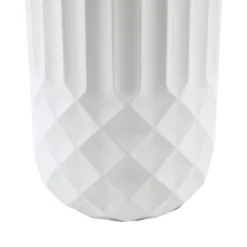 LuxenHome White 19" Tall Round MgO Planter 6 LuxenHome White 19" Tall Round MgO Planter -D'Eco Store GUEST 0a940a86 7446 425b 9a7d d71c848ff1c1