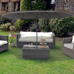 COZONY 15ft Double-Side Patio Umbrella - Extra Large Outdoor Market Umbrella With Crank & Ventilation 13 COZONY 15ft Double-Side Patio Umbrella - Extra Large Outdoor Market Umbrella With Crank & Ventilation -D'Eco Store GUEST 0b137f67 63f3 4a4b 8c21 8e81077eee78