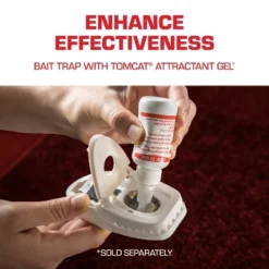 Tomcat 2pk Press 'N Set Mouse Trap: Easy-to-Use, No Assembly Required, Indoor & Outdoor Rodent Control -D'Eco Store GUEST 0c47791b 49ab 4174 b3e5 1f3bfdd130f7