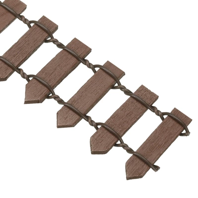 Unique Bargains Decorative Miniature Garden DIY Mini Ornament Picket Fence 3 Unique Bargains Decorative Miniature Garden DIY Mini Ornament Picket Fence - Image 3