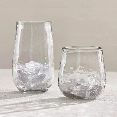 Split P Textured Tall Beverage Glass Set Of 4 1 Split P Textured Tall Beverage Glass Set Of 4