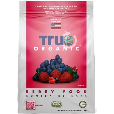 TRUE Organic Berry And Fruit 5-4-4 Plant Food, CDFA, OMRI For Organic Gardening, 4lbs 3 TRUE Organic Berry And Fruit 5-4-4 Plant Food, CDFA, OMRI For Organic Gardening, 4lbs - Image 3