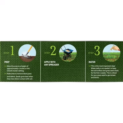 Earth Science 1 Step Sun And Shade Lawn Thickener Seed With Nutri Lock Technology And All Natural Seed For Lawn And Gardening Essentials, 12 Pounds 2 Earth Science 1 Step Sun And Shade Lawn Thickener Seed With Nutri Lock Technology And All Natural Seed For Lawn And Gardening Essentials, 12 Pounds - Image 2