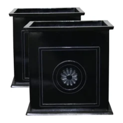 Southern Patio CMX-042426 Colony 16 Inch Square Resin Planter Urn (2 Set) 10 Southern Patio CMX-042426 Colony 16 Inch Square Resin Planter Urn (2 Set) -D'Eco Store GUEST 1354b4de 6824 4f1a 9a0d 9b0319eb7c86