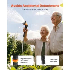 VEVOR Metal Garden Hose 150 Ft, Rust Proof Stainless Steel Water Hose, Heavy Duty Backyard Hose With 10 Function Nozzle, Silver 13 VEVOR Metal Garden Hose 150 Ft, Rust Proof Stainless Steel Water Hose, Heavy Duty Backyard Hose With 10 Function Nozzle, Silver -D'Eco Store GUEST 14b8ea4e 68e3 43b3 987d 6214262beda6