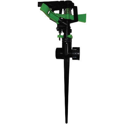 Rugg Impulse Sprinkler, 12"D X 3"W X 6"H Plastic Spike Base - Case Of 6 1 Rugg Impulse Sprinkler, 12"D X 3"W X 6"H Plastic Spike Base - Case Of 6