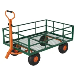 Steel Garden Cart With 10" Wheels, Wagon Cart, Removable Sides, 180° Handle For Lawn, Farm, Outdoor 13 Steel Garden Cart With 10" Wheels, Wagon Cart, Removable Sides, 180° Handle For Lawn, Farm, Outdoor -D'Eco Store GUEST 16374080 70a8 4943 bd86 cde75d2e0dcb
