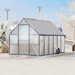 GustoWave 8x12 Ft Outdoor Greenhouse For Backyard Ideal Greenhouse Kit For Garden Or Yard, Black. 15 GustoWave 8x12 Ft Outdoor Greenhouse For Backyard Ideal Greenhouse Kit For Garden Or Yard, Black. -D'Eco Store GUEST 165874cb 0f76 4c26 8357 30ab7c433e1d