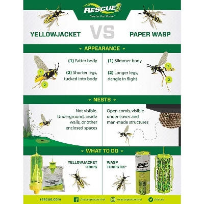 RESCUE! Yellowjacket Attractant � 4 Week Supply - 2 Pack 5 RESCUE! Yellowjacket Attractant � 4 Week Supply - 2 Pack - Image 5