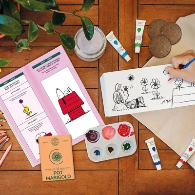 Garden Republic Jr. Peanuts Paint And Grow Starter Kit 1 Garden Republic Jr. Peanuts Paint And Grow Starter Kit