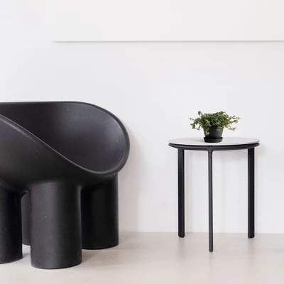 Ecopots Antwerp Mini Durable Modern Round Indoor/Outdoor Recycled-Based Composite Flower Pot Planter 2 Ecopots Antwerp Mini Durable Modern Round Indoor/Outdoor Recycled-Based Composite Flower Pot Planter - Image 2