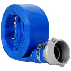 Syemin Drip Irrigation 50Ft Heavy Duty Pool Backwash Hose, Reinforced Water Discharge Pump Hoses For Swimming Drain Pools, Blue, 3"*3"*3" -D'Eco Store GUEST 19808b30 61c8 4de9 b02d 56a44e47ad70