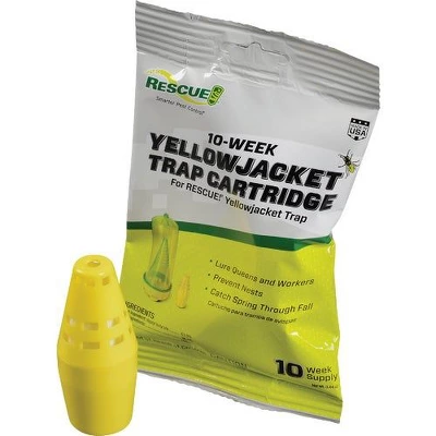 Rescue Yellowjacket Attractant Cartridge #YJTC (Pack Of 18) 1 Rescue Yellowjacket Attractant Cartridge #YJTC (Pack Of 18)