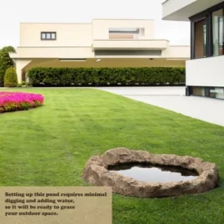 Faux Rock Fiberglass Garden Decorative Water Pond, Sandstone Outdoor Patio Waterfall Pond 15 Faux Rock Fiberglass Garden Decorative Water Pond, Sandstone Outdoor Patio Waterfall Pond -D'Eco Store GUEST 1d12b7a8 7124 4861 a2be ec49a96044cd