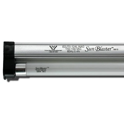 SunBlaster 0900172 T5HO 24 Inch 24 Watt High Output Fluorescent Strip Light Fixture Grow Lighting Kit, 2 Foot 1 SunBlaster 0900172 T5HO 24 Inch 24 Watt High Output Fluorescent Strip Light Fixture Grow Lighting Kit, 2 Foot