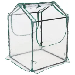 Sunnydaze Decor Sunnydaze Mini Greenhouse With 2 Zippered Side Doors - Clear 17 Sunnydaze Decor Sunnydaze Mini Greenhouse With 2 Zippered Side Doors - Clear -D'Eco Store GUEST 1fc8dbd4 3d04 4686 b6bd 35a66449e2f3