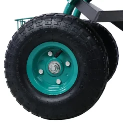 DOMETOUR Rolling Garden Scooter Garden Cart Seat With Wheels And Tool Tray, 360 Swivel Seat, Green--refurbished -D'Eco Store GUEST 2267616a fb88 466e a1cd 2c54862fa940