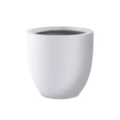 Rosemead Home & Garden, Inc. Kante Fiberglass And Concrete Indoor Planter Pots White 16.54" X 16.54" X 15.35" 7 Rosemead Home & Garden, Inc. Kante Fiberglass And Concrete Indoor Planter Pots White 16.54" X 16.54" X 15.35" -D'Eco Store GUEST 253afdfa 7a05 4029 8f4b 81f3107d32c8