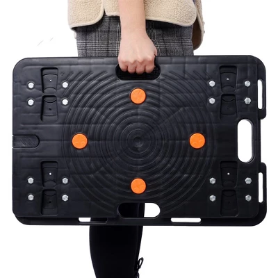 2 Pack Dolly Cart, Moving Dolly With Secure Interlocking System, 4 Swivel Casters, Lightweight Body, Carry Handle 2 2 Pack Dolly Cart, Moving Dolly With Secure Interlocking System, 4 Swivel Casters, Lightweight Body, Carry Handle - Image 2