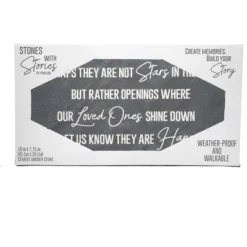 Pavilion Gift Company - Stars In The Sky - 16" X 7.75" Garden Stone - Stepping Stones And Pathways 12 Pavilion Gift Company - Stars In The Sky - 16" X 7.75" Garden Stone - Stepping Stones And Pathways -D'Eco Store GUEST 281e82fa af07 4181 876a a2a166496c24