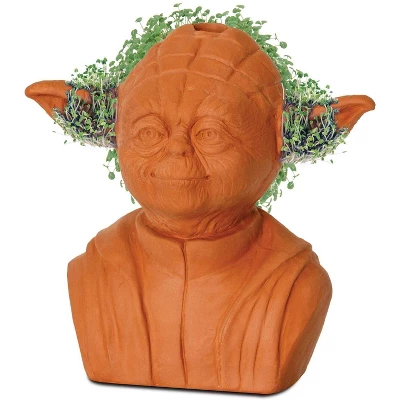 Joseph Enterprises, Inc Star Wars Yoda Chia Pet Decorative Planter 1 Joseph Enterprises, Inc Star Wars Yoda Chia Pet Decorative Planter