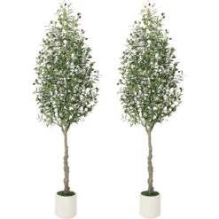 Faux Olive Tree With Moss And Planter Pot, Realistic Olive & Leaves Artificial Tree Tall Plants For Home Yard Office Decor Indoor Outdoor 18 Faux Olive Tree With Moss And Planter Pot, Realistic Olive & Leaves Artificial Tree Tall Plants For Home Yard Office Decor Indoor Outdoor -D'Eco Store GUEST 2acc4aba c00c 47f7 965e f7ebbab21d5a