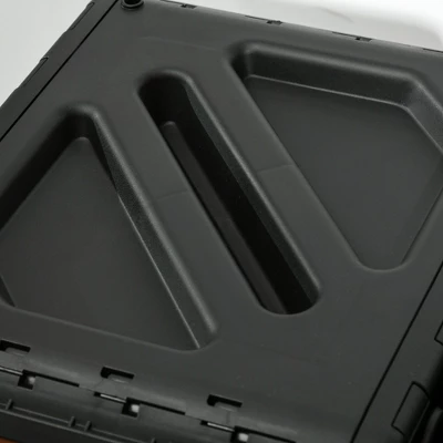 Outsunny Rotating Composter, 34.5 Gallon Dual Chamber Compost Bin With Ventilation Openings And Steel Legs 4 Outsunny Rotating Composter, 34.5 Gallon Dual Chamber Compost Bin With Ventilation Openings And Steel Legs - Image 4