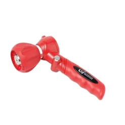 Ultimate Innovations Brass & Stainless Steel Original Firemans Flip It Hose Nozzle Red