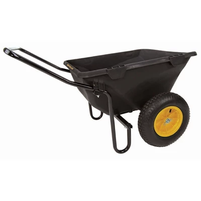 Polar Trailer Cub Cart, Heavy-Duty Utility Wheelbarrow Wagon With Durable Polyethylene Tub, 400 Lbs Capacity, All-Steel Frame, Easy Hauling, 15" Tires 6 Polar Trailer Cub Cart, Heavy-Duty Utility Wheelbarrow Wagon With Durable Polyethylene Tub, 400 Lbs Capacity, All-Steel Frame, Easy Hauling, 15" Tires - Image 6