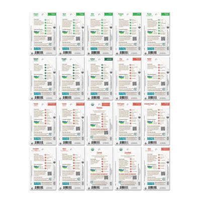 Back To The Roots 20pk Organic USA Herbs And Vegetable Seeds 2 Back To The Roots 20pk Organic USA Herbs And Vegetable Seeds - Image 2