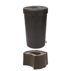 Good Ideas Aspen ECO 50 Gallon Outdoor Rain Barrel Water Storage Collector & Good Ideas Rain Wizard Universal Rain Barrel Stand, Adds Room For Buckets 11 Good Ideas Aspen ECO 50 Gallon Outdoor Rain Barrel Water Storage Collector & Good Ideas Rain Wizard Universal Rain Barrel Stand, Adds Room For Buckets -D'Eco Store GUEST 36529e37 e77c 436f 85a2 e6cb456fc2ad