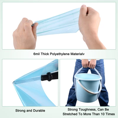 Unique Bargains Polyethylene Repair Waterproof UV-resistant Plastic Tape Thickness 6 Mil 1 Pc 3 Unique Bargains Polyethylene Repair Waterproof UV-resistant Plastic Tape Thickness 6 Mil 1 Pc - Image 3