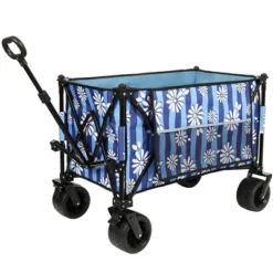 HTUTWOO Collapsible Folding Outdoor Utility Cart Wagon With Bonus Picnic Mat - All-Terrain Beach Wheels, Drink Holders Holds Up To 480 Pounds 15 HTUTWOO Collapsible Folding Outdoor Utility Cart Wagon With Bonus Picnic Mat - All-Terrain Beach Wheels, Drink Holders Holds Up To 480 Pounds -D'Eco Store GUEST 3bc50967 fdc6 4a1d 9dd6 322807653a2c