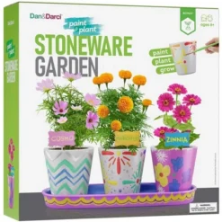 Dan&Darci Paint & Plant Stoneware Garden Kit β Paintable Flower Pots With Soil & Seeds, Craft Kit, Gifts For Kids 17 Dan&Darci Paint & Plant Stoneware Garden Kit β Paintable Flower Pots With Soil & Seeds, Craft Kit, Gifts For Kids -D'Eco Store GUEST 3c6a1d5d 47e2 4851 8213 f62b77d30c8d