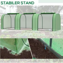 Heavy Duty Walk-in Greenhouse For Outdoors, Large Outdoor Plant Green House With Roll-Up Zipper Door, Reinforced Frame & PE Cover 9 Heavy Duty Walk-in Greenhouse For Outdoors, Large Outdoor Plant Green House With Roll-Up Zipper Door, Reinforced Frame & PE Cover -D'Eco Store GUEST 3cc23d39 4748 4e0d 8c01 c1bd9895b6e6