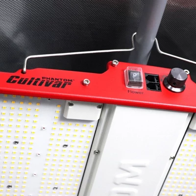 PHANTOM Cultivar GL250 250 Watt 120 Volt Plug LED Aluminum Grow Tent Lamp Compact Plant Light Fixture For Indoor Cultivation, Red 5 PHANTOM Cultivar GL250 250 Watt 120 Volt Plug LED Aluminum Grow Tent Lamp Compact Plant Light Fixture For Indoor Cultivation, Red - Image 5