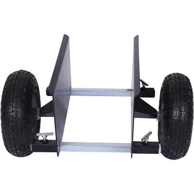 Acekool Adjustable Door Dolly, 600lbs Capacity Panel Cart With 2 Pneumatic Wheels, Clamp Grip For Drywall, Doors, Heavy Appliances 4 Acekool Adjustable Door Dolly, 600lbs Capacity Panel Cart With 2 Pneumatic Wheels, Clamp Grip For Drywall, Doors, Heavy Appliances - Image 4