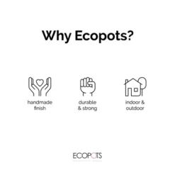 Ecopots Antwerp Mini Durable Modern Round Indoor/Outdoor Recycled-Based Composite Flower Pot Planter 14 Ecopots Antwerp Mini Durable Modern Round Indoor/Outdoor Recycled-Based Composite Flower Pot Planter -D'Eco Store GUEST 3e89d19f 0b84 490c a6ac 6f7cd2e44304